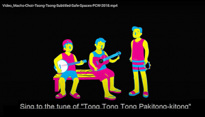 Tsong Tsong - Macho Choir (Anti-Catcalling) Lyric Video